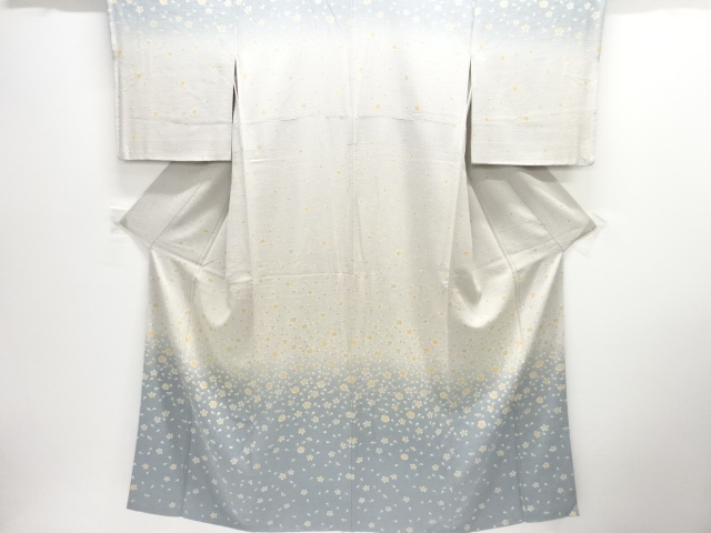 花模様付け下げ小紋着物